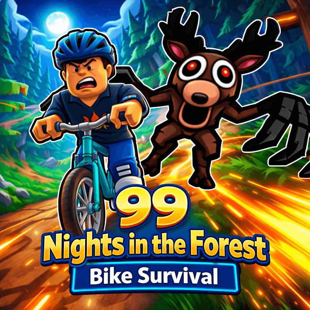 99 Nights in the Forest: Bike Survival